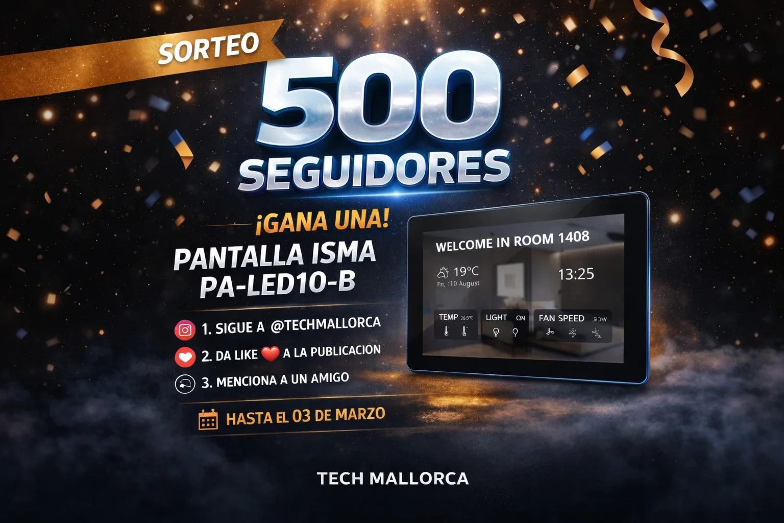 ¡Ya somos 500 en Instagram y lo celebramos con un sorteo muy especial!